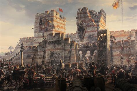 The Siege of Constantinople: A Turning Point in Byzantine History Orchestrated by Sultan Mehmed II